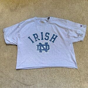 Champion Irish Grey Crop Top
